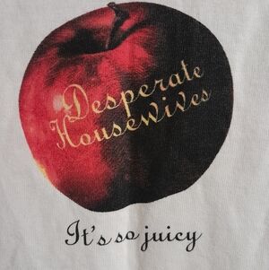 Desperate Housewives It’s So Juicy Promo Shirt Women's Medium Y2K ~ OBO